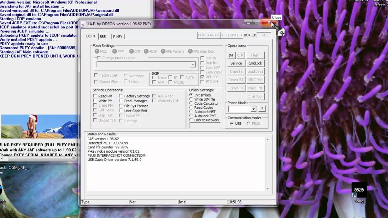 j.a.f 1.98.62 with pkey emulator support windows 7
